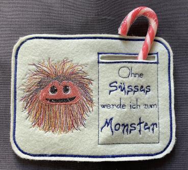 Preview: ITH-Stickdatei Schokoriegelhülle Halloween 2024